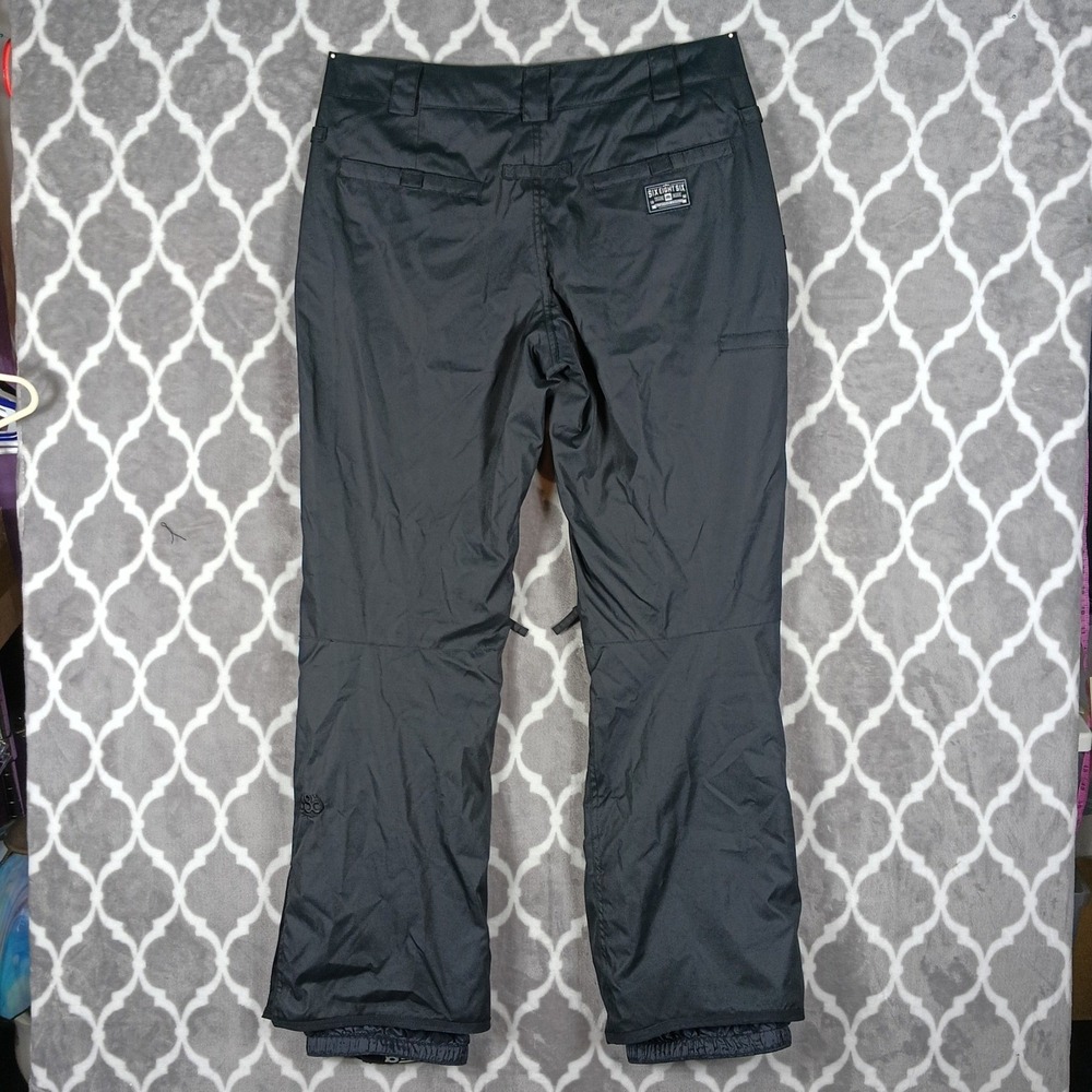 686 Snow Pants Mens Large Black Authentic Collection InfiDRY Waterproof - Picture 3 of 10